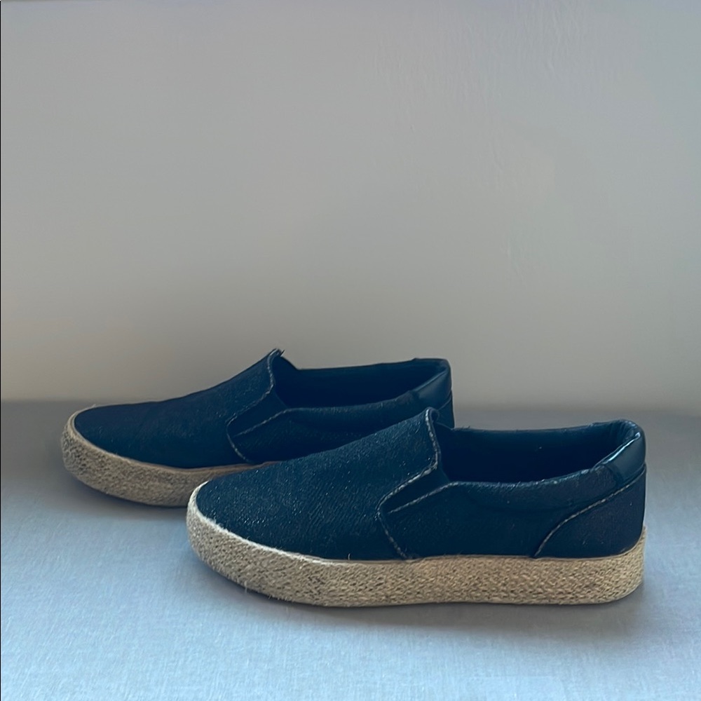 Rossella Lopes Distressed Slip-On Espadrille Sneakers Size 7 - Picture 4 of 13